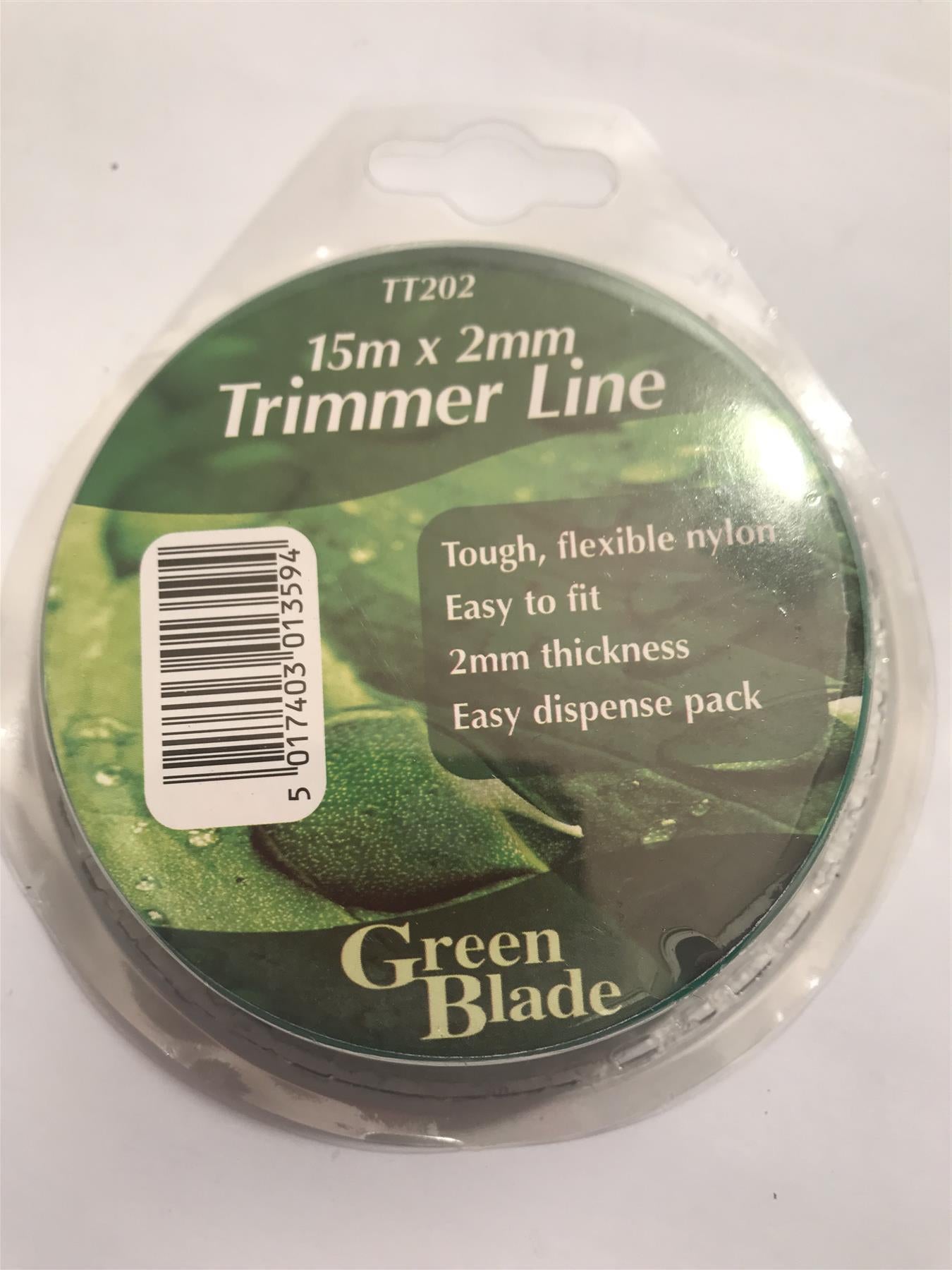 Green Blade Trimmer Line 15m x 2mm  TT202