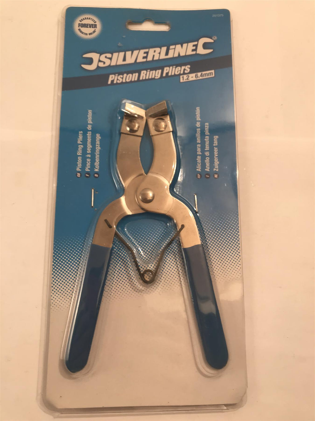 Silverline Piston Ring Pliers 1.2 - 6.4mm  251375