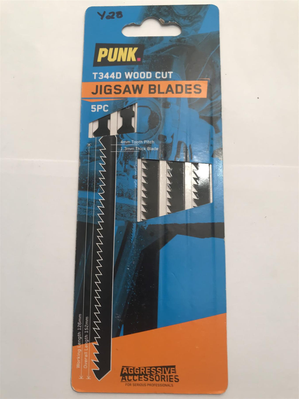 Punk 5pc Jigsaw Blades T344D Wood Cut 267341