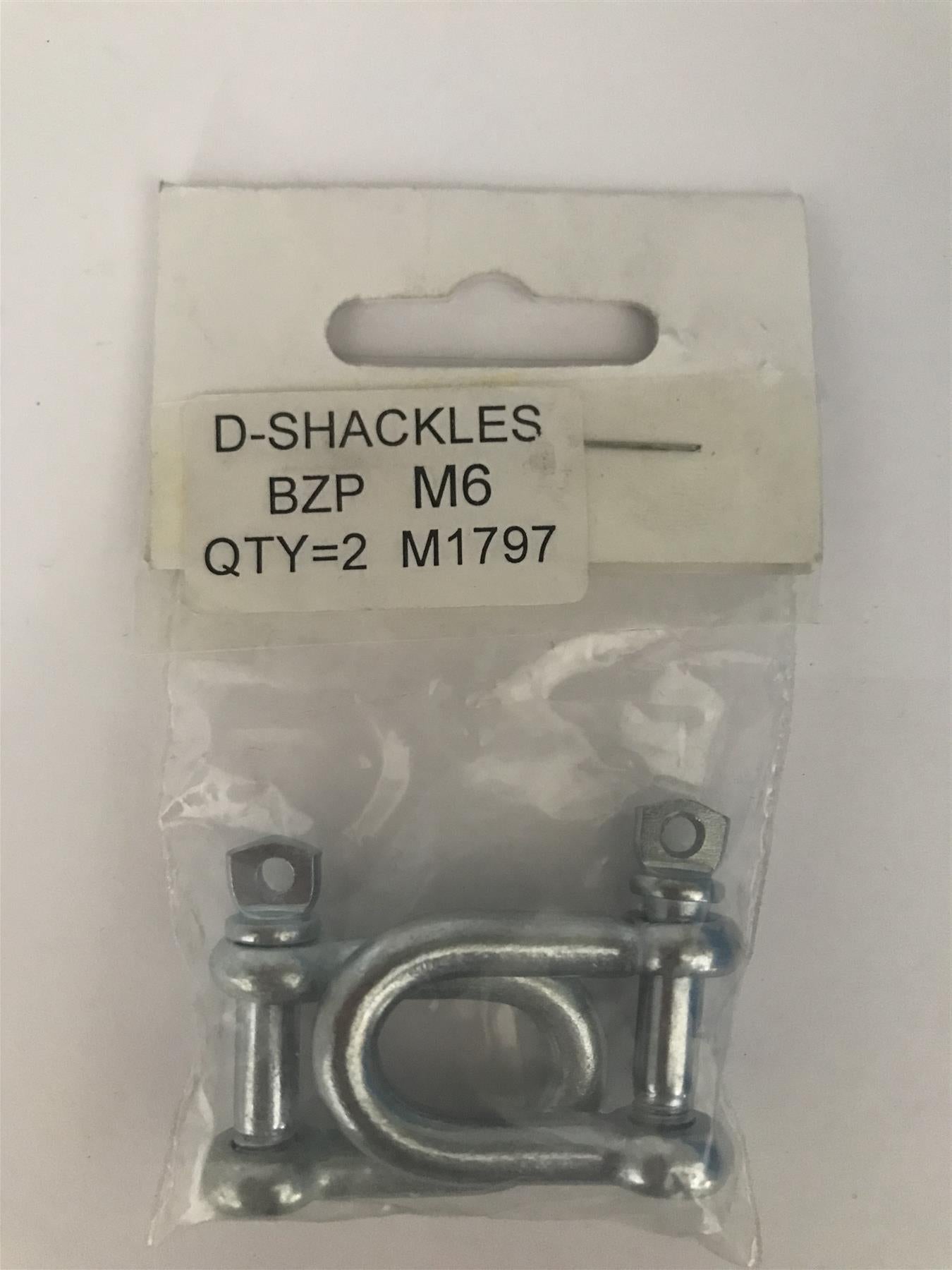 D Shackles BSP M6 (2 Pk)  M1797